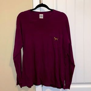 VS Pink long sleeve shirt